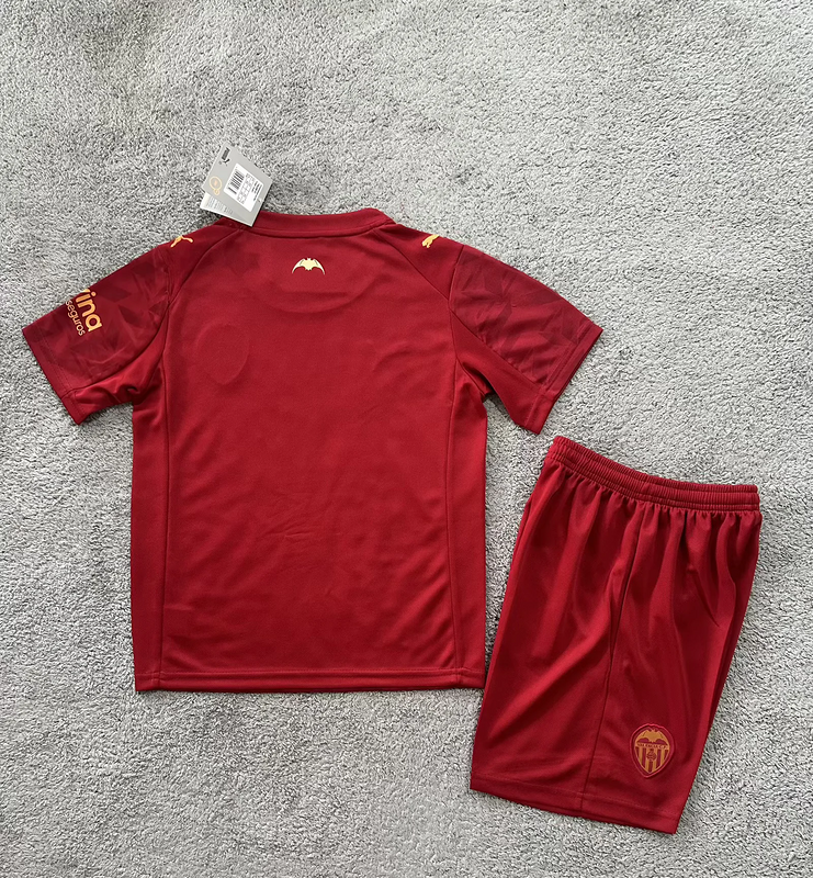 MAILLOT ENFANT VALENCIA EXTÉRIEUR 2025/2026