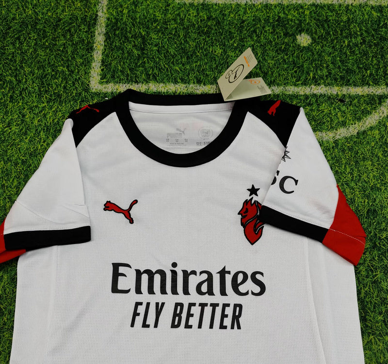 MAILLOT ENFANT AC MILAN CONCEPT BLANC