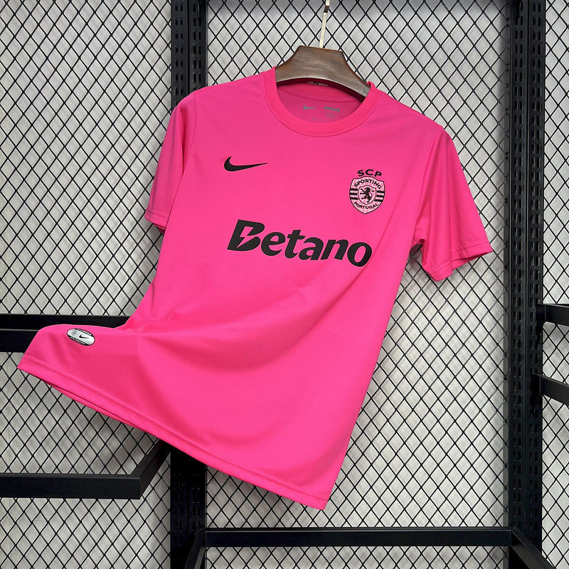 MAILLOT SPORTING ÉDITION SPÉCIALE ROSE 2024/2025