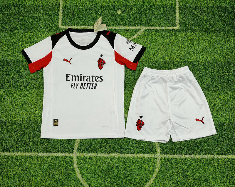 MAILLOT ENFANT AC MILAN CONCEPT BLANC