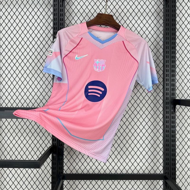 MAILLOT FC BARCELONE ÉDITION SPÉCIALE ROSE 2025/2026