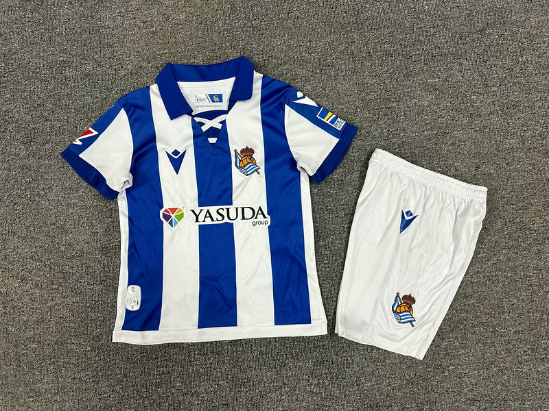 MAILLOT ENFANT REAL SOCIEDAD DOMICILE 2024/2025