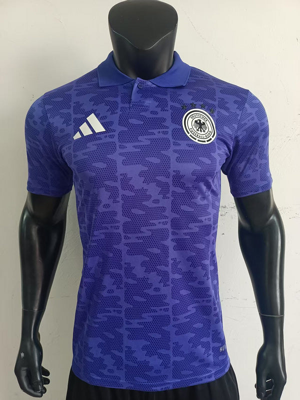 MAILLOT ALLEMAGNE VIOLET VERSION POLO 2025/2026