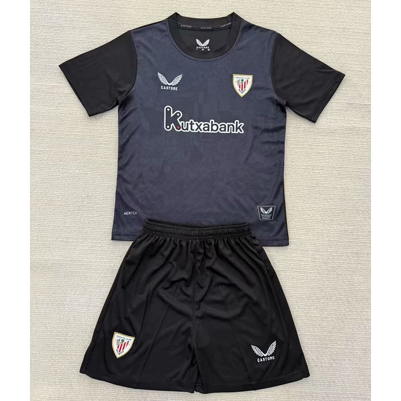 MAILLOT ENFANT BILBAO GARDIEN VERSION NOIR 2025/2026
