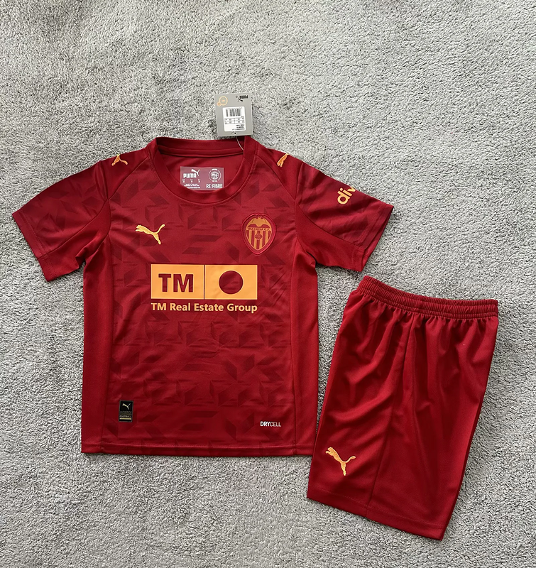 MAILLOT ENFANT VALENCIA EXTÉRIEUR 2025/2026
