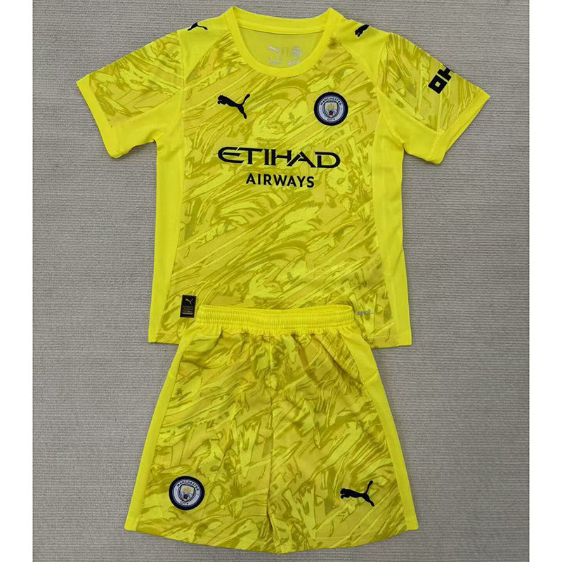 MAILLOT ENFANT MANCHESTER CITY GARDIEN 2025/2026