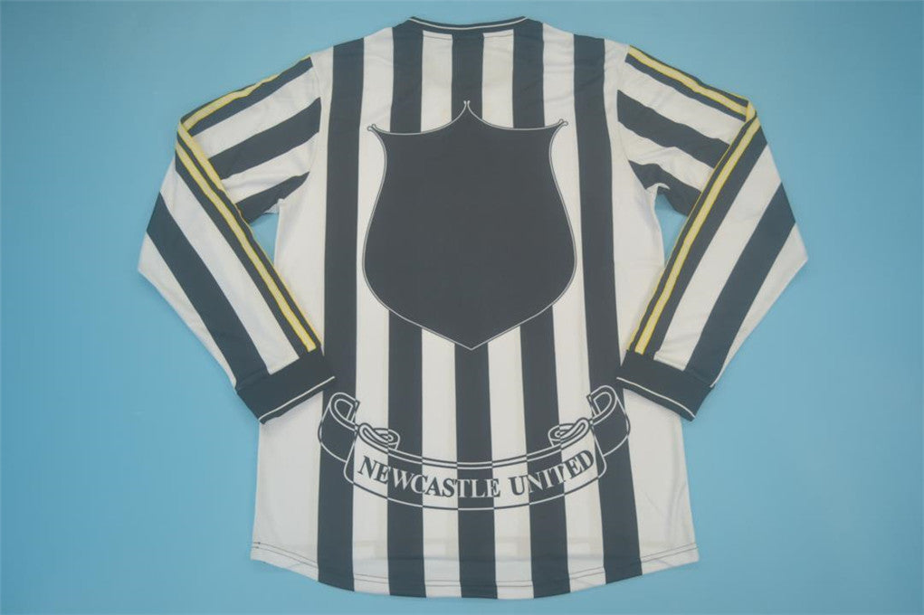 MAILLOT RETRO NEWCASTLE DOMICILE 1997/1999 VERSION MANCHES LONGUES