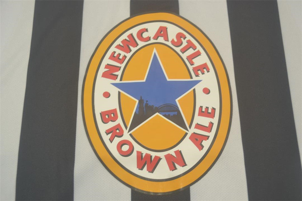 MAILLOT RETRO NEWCASTLE DOMICILE 1997/1999 VERSION MANCHES LONGUES