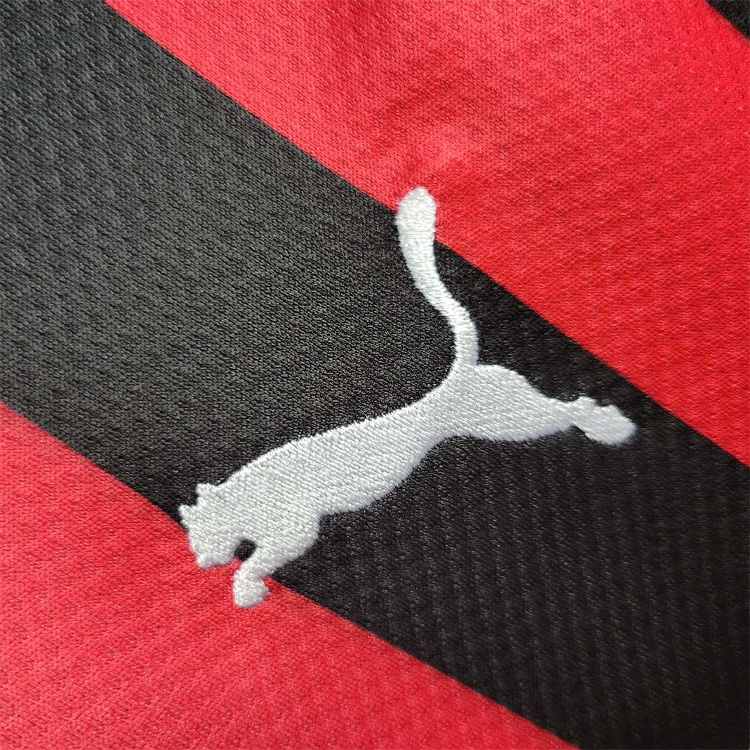 MAILLOT AC MILAN DOMICILE 2022/2023 VERSION MANCHES LONGUES