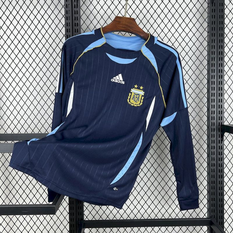 MAILLOT ARGENTINE EXTÉRIEUR 2006 VERSION MANCHES LONGUES
