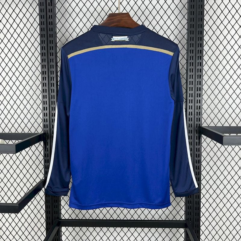 MAILLOT RETRO ARGENTINE EXTÉRIEUR 2014 VERSION MANCHES LONGUES