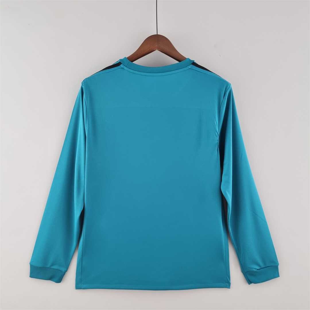 MAILLOT REAL MADRID EXTÉRIEUR 2017/2018 VERSION MANCHES LONGUES