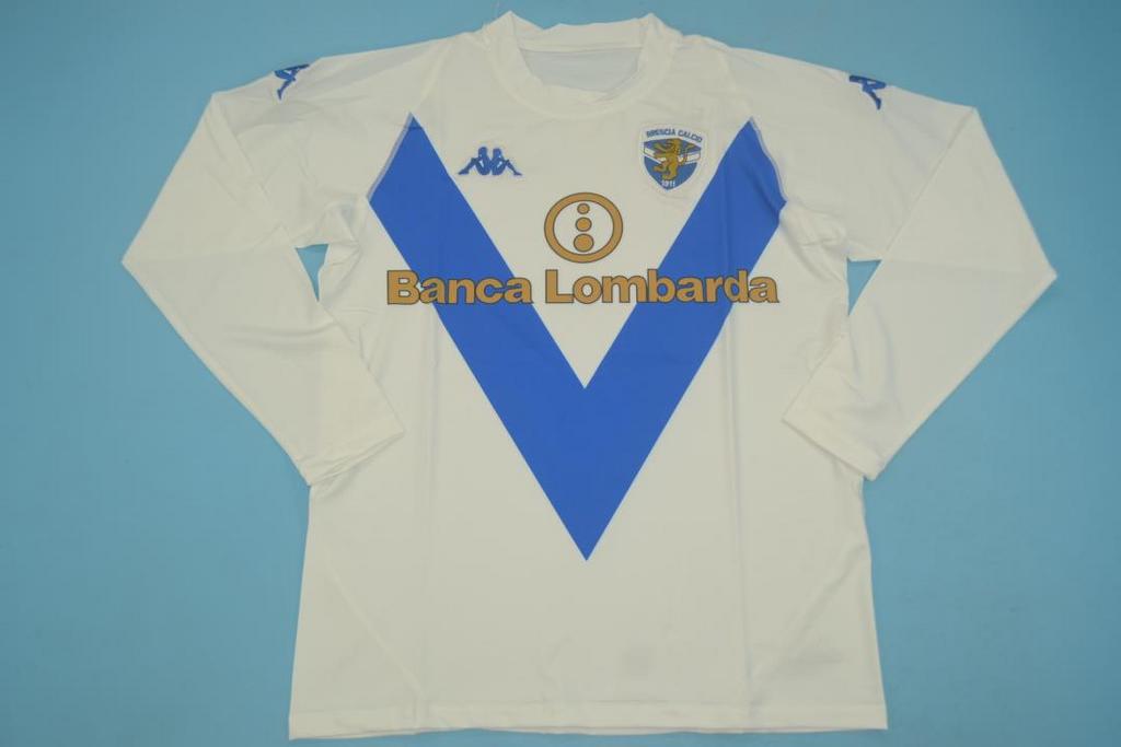 MAILLOT RETRO BRESCIA EXTÉRIEUR 2003/2004 VERSION MANCHES LONGUES