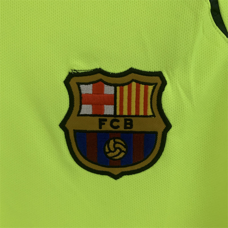MAILLOT BARCELONE EXTÉRIEUR 2005/2006 VERSION MANCHES LONGUES