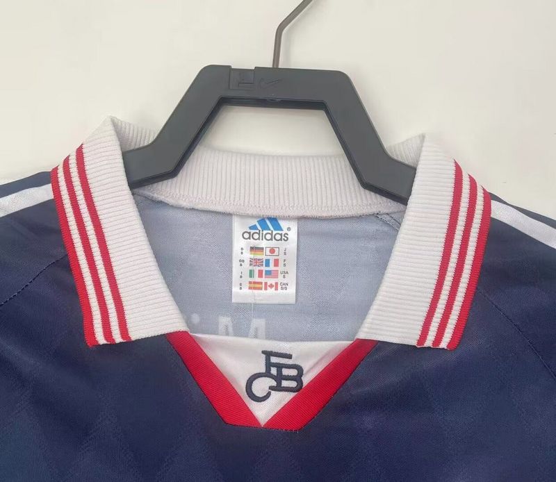 MAILLOT BAYERN MUNICH DOMICILE 1997/1998 VERSION MANCHES LONGUES