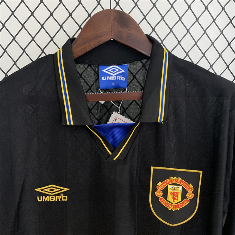 MAILLOT MANCHESTER UNITED EXTÉRIEUR 1993/1994 VERSION MANCHES LONGUES