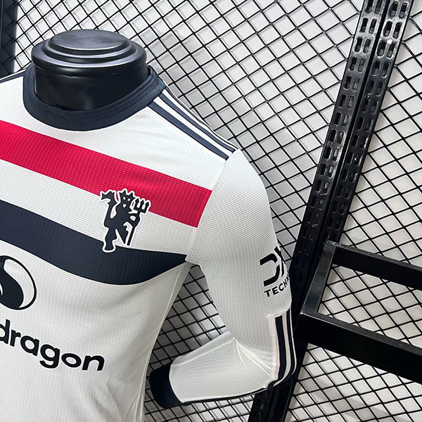 MAILLOT MANCHESTER UNITED EXTÉRIEUR 2024/2025 VERSION MANCHES LONGUES