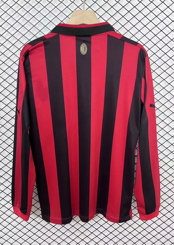 MAILLOT AC MILAN 2024/2025 VERSION MANCHES LONGUES