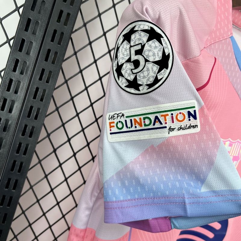 MAILLOT FC BARCELONE ÉDITION SPÉCIALE ROSE 2025/2026