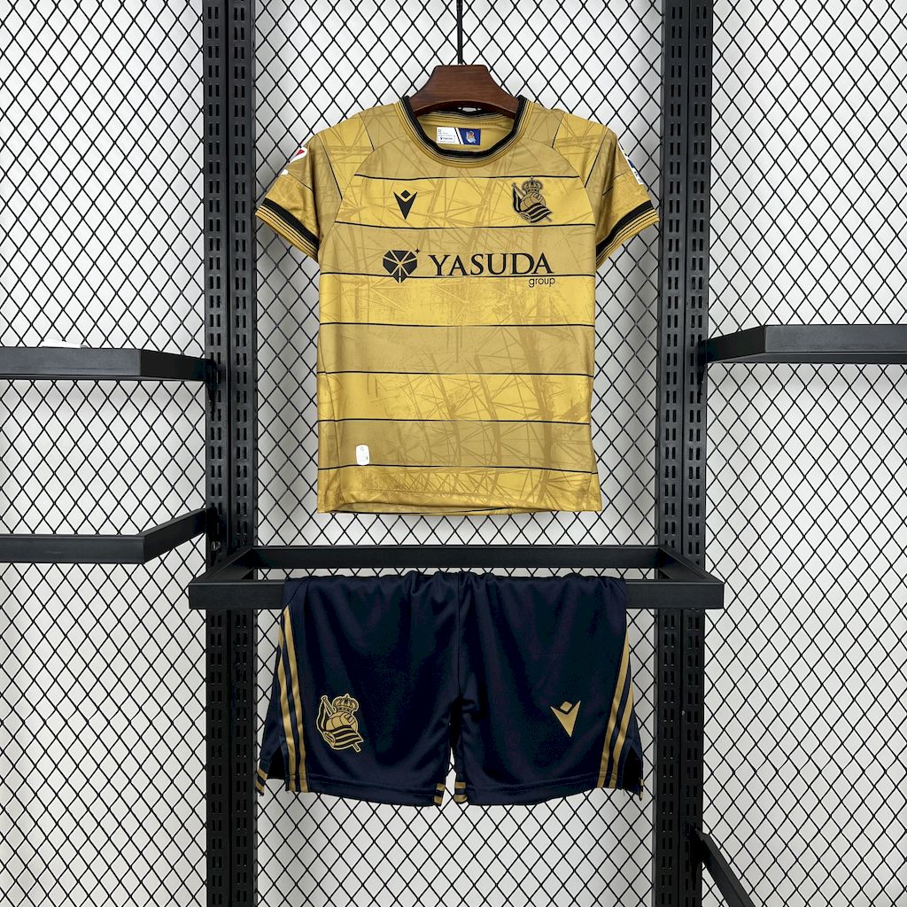 MAILLOT ENFANT REAL SOCIEDAD EXTÉRIEUR 2024/2025