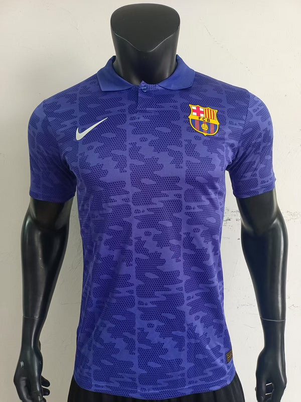 MAILLOT FC BARCELONE VIOLET VERSION POLO 2025/2026