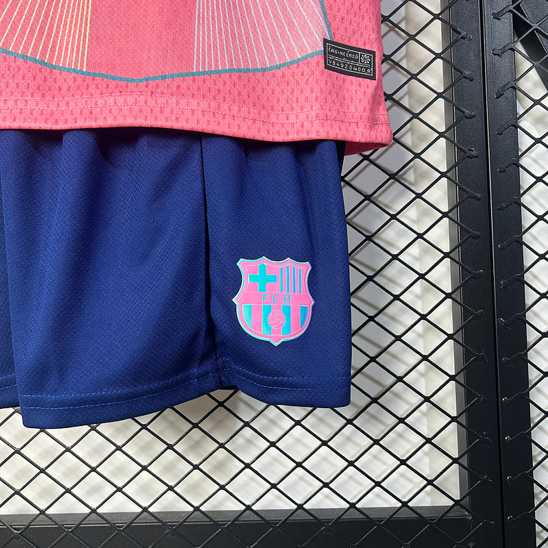 MAILLOT ENFANT FC BARCELONE ÉDITION SPÉCIALE ROSE