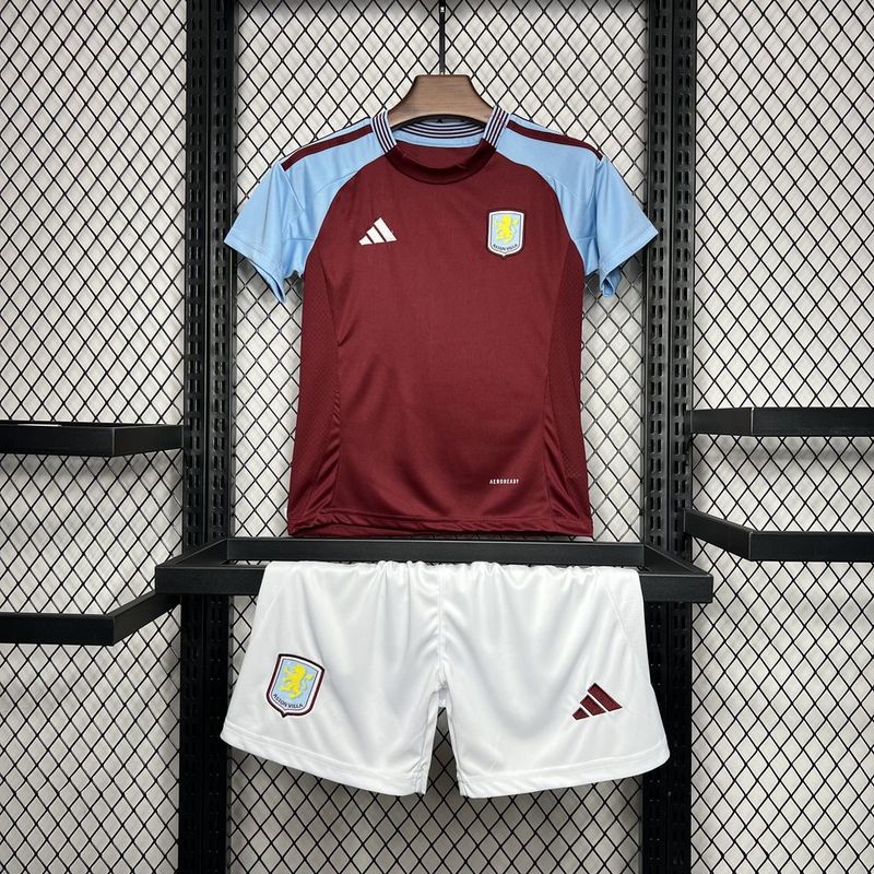 MAILLOT ENFANT ASTON VILLA DOMICILE 2024/2025
