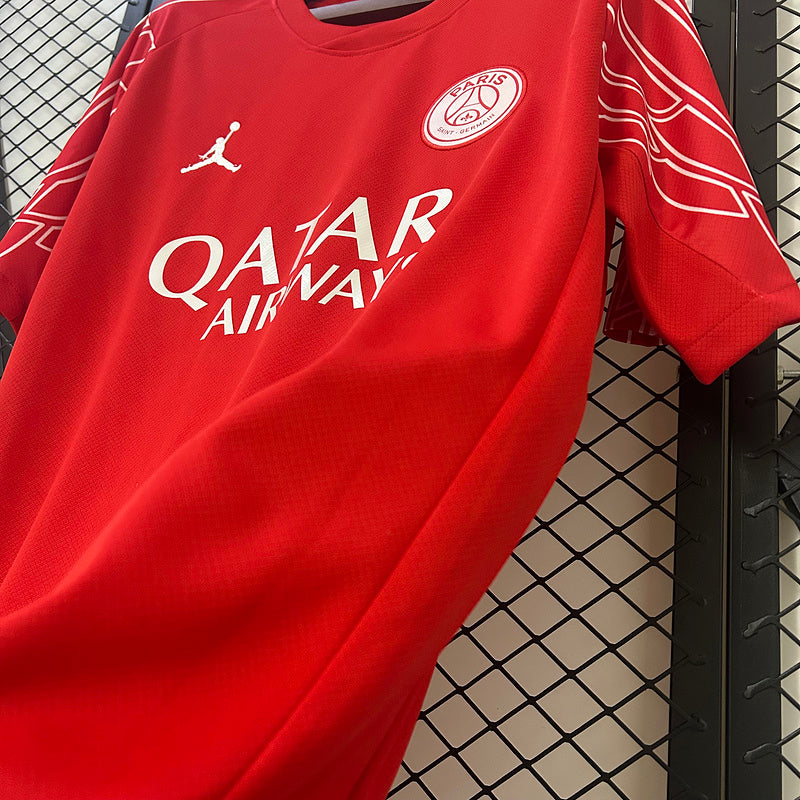 MAILLOT PARIS SG EDITION FOURTH ROUGE 2024/2025