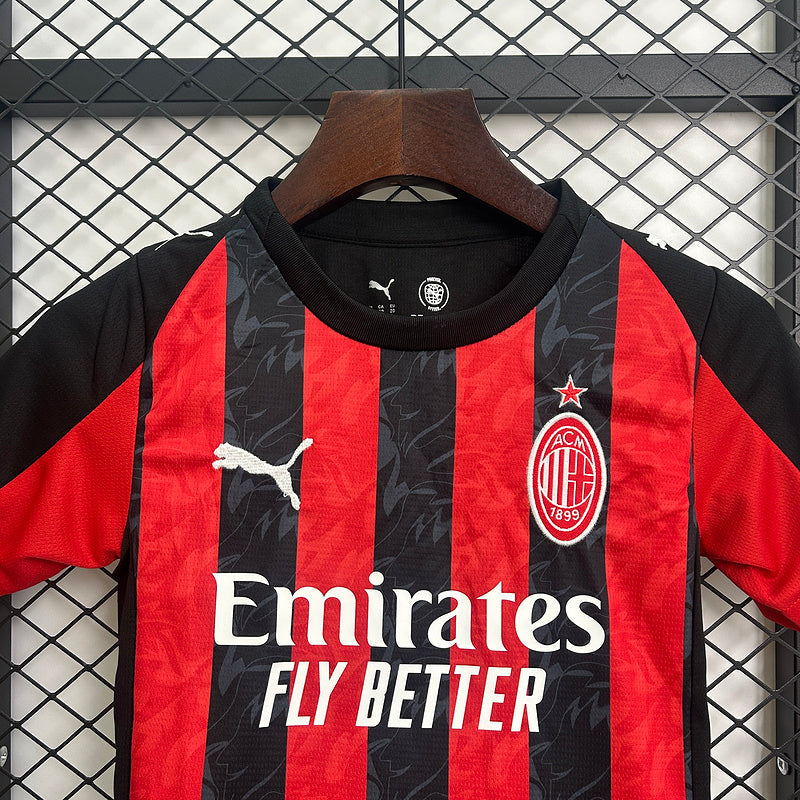 MAILLOT ENFANT AC MILAN DOMICILE 2025/2026