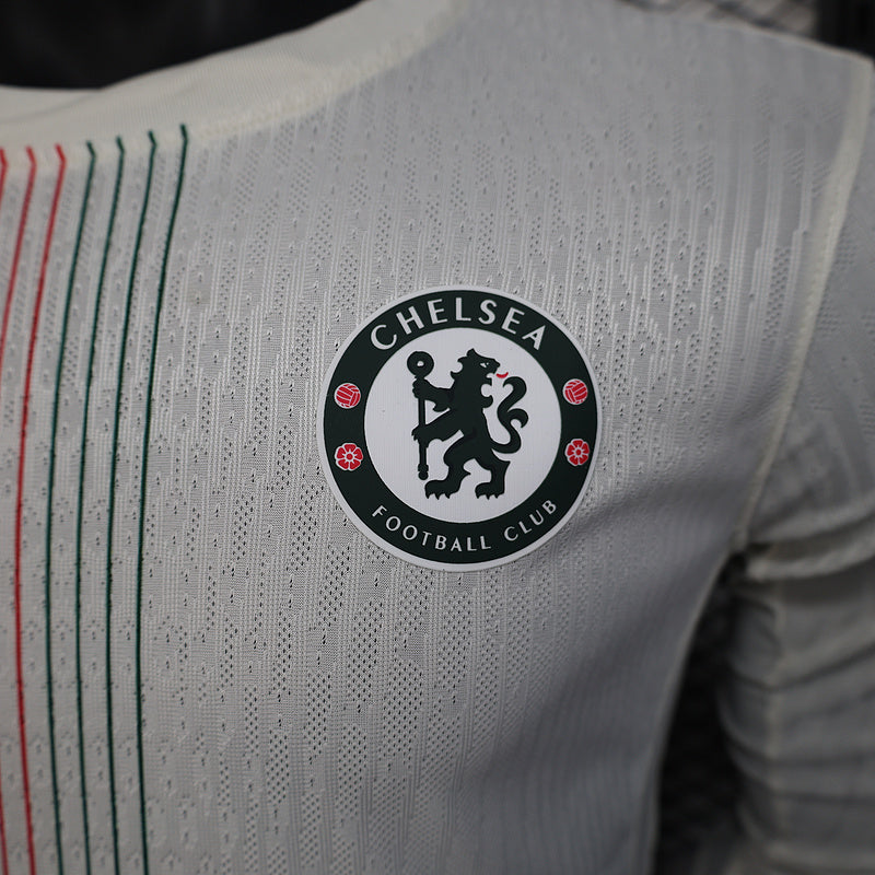 MAILLOT CHELSEA VERSION MANCHES LONGUES EXTÉRIEUR 2025/2026