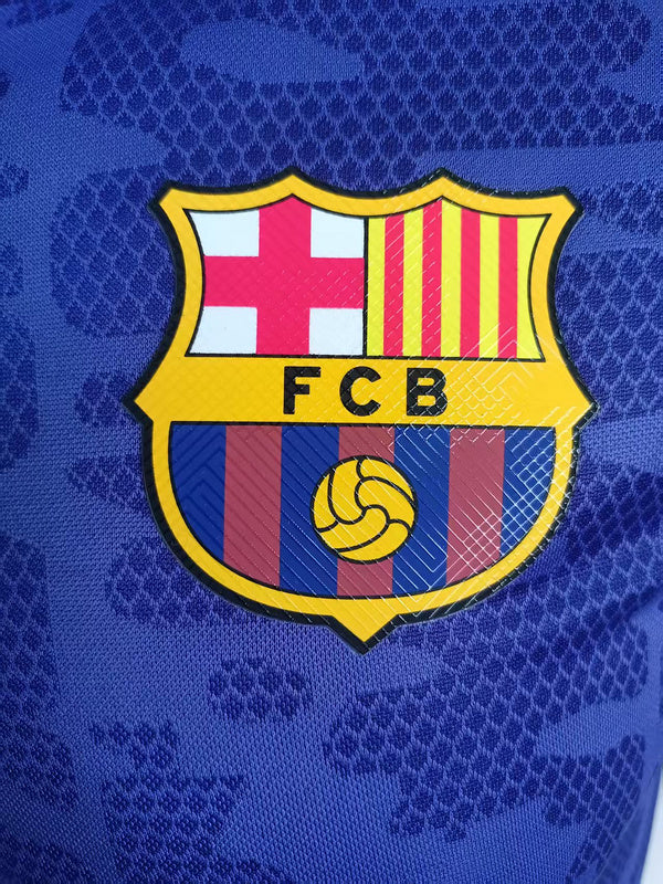 MAILLOT FC BARCELONE VIOLET VERSION POLO 2025/2026