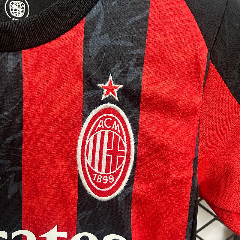 MAILLOT ENFANT AC MILAN DOMICILE 2025/2026