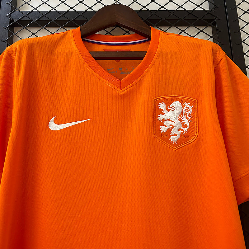 MAILLOT RÉTRO PAYS BAS DOMICILE 2014