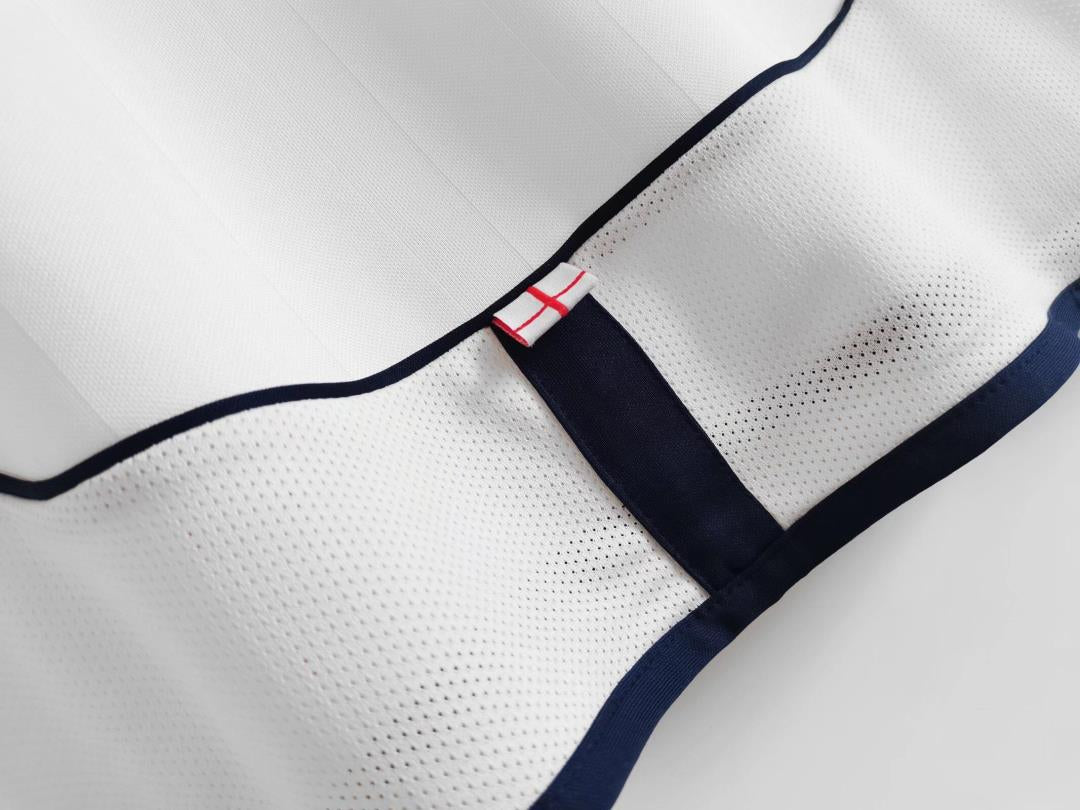 MAILLOT ANGLETERRE DOMICILE 2002 VERSION MANCHES LONGUES