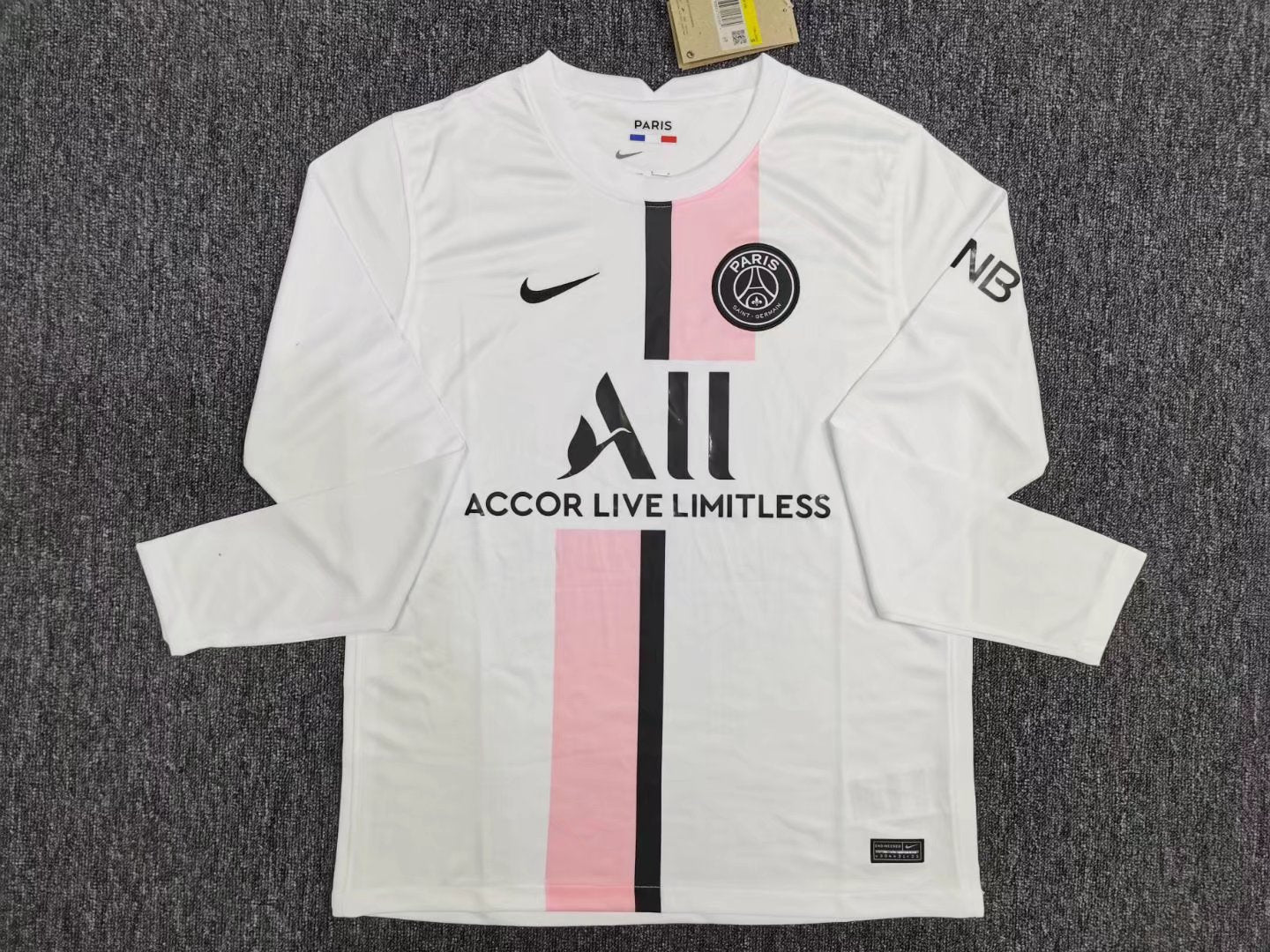 MAILLOT PARIS SG EXTÉRIEUR 2021/2022 VERSION MANCHES LONGUES