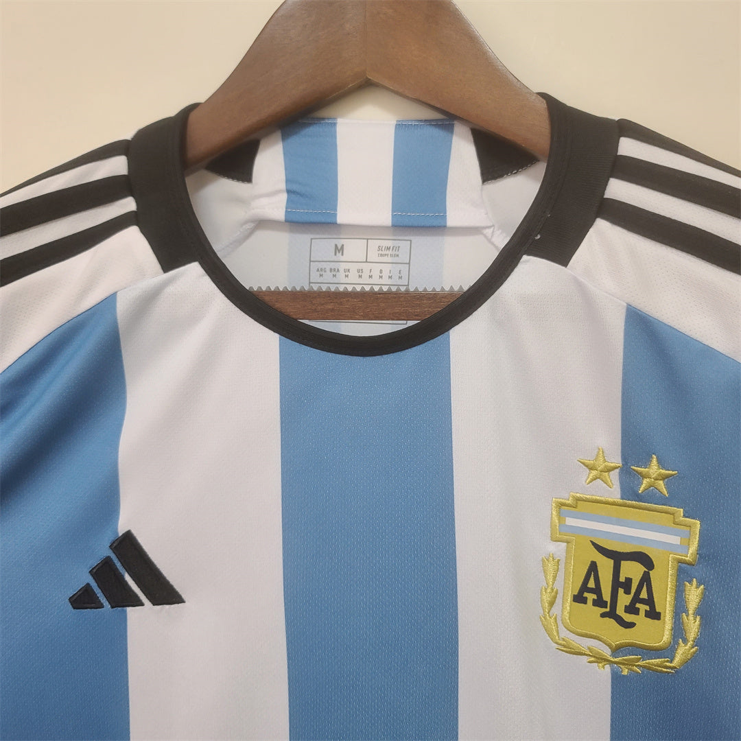 MAILLOT ARGENTINE DOMICILE 2022 VERSION MANCHES LONGUES