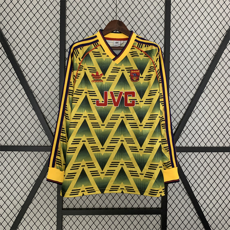 MAILLOT ARSENAL EXTÉRIEUR 1991/1993 VERSION MANCHES LONGUES
