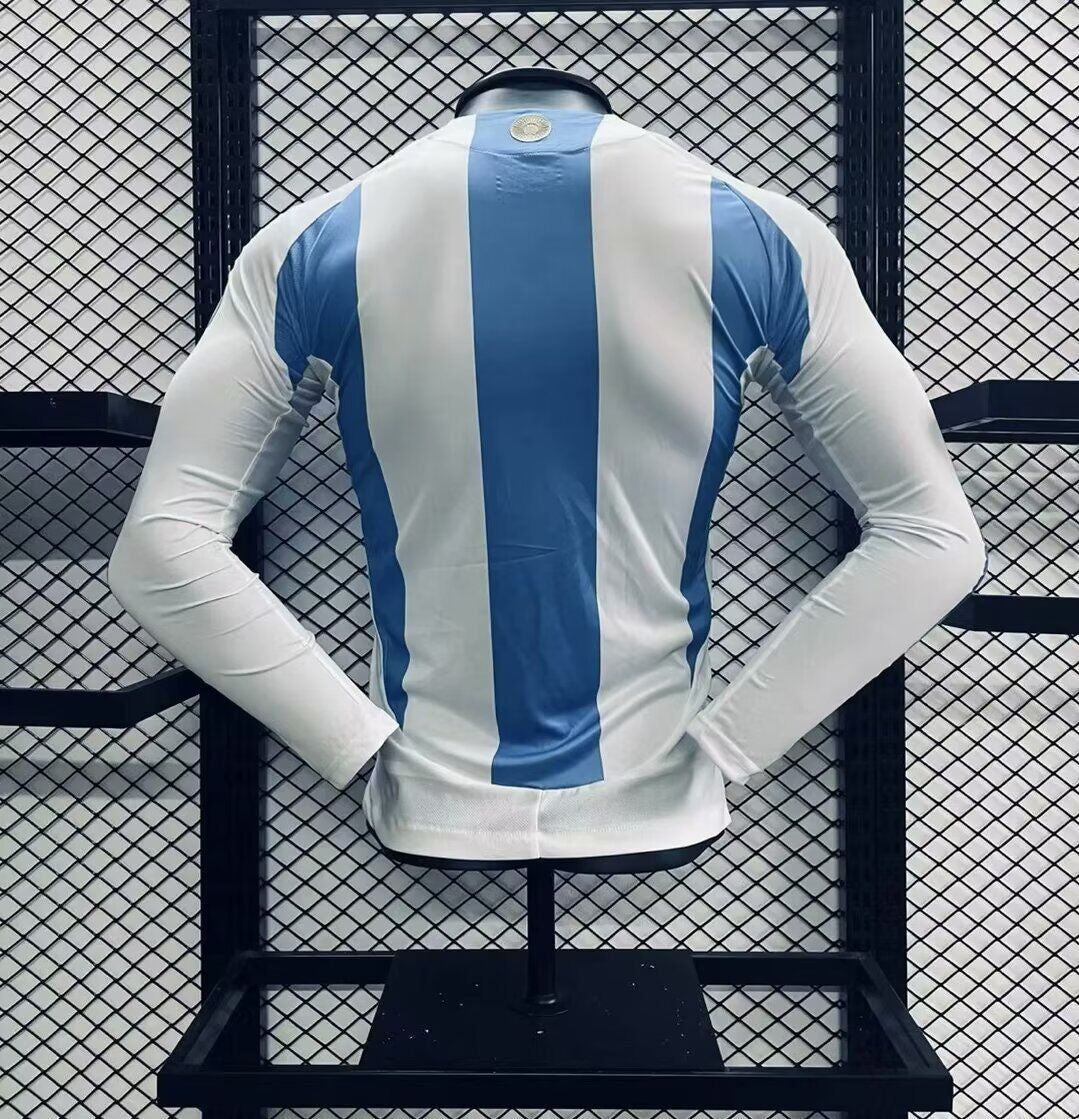 MAILLOT ARGENTINE DOMICILE 2024 VERSION MANCHES LONGUES