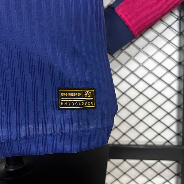 MAILLOT BARCELONE DOMICILE 2024/2025 VERSION MANCHES LONGUES