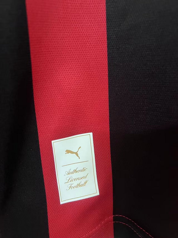 MAILLOT AC MILAN 2024/2025 VERSION MANCHES LONGUES