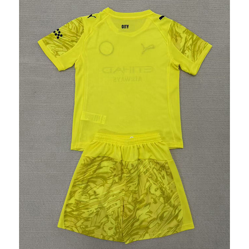 MAILLOT ENFANT MANCHESTER CITY GARDIEN 2025/2026